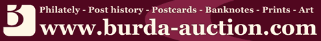 Burda Auction (Filatelie Burda) - filatelie, po�tovn� historie, pohlednice, bankovky, grafika